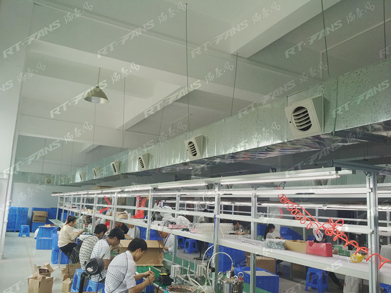 高溫襲來，惠州車間降溫怎么少得了瑞泰風(fēng)工業(yè)環(huán)?？照{(diào)