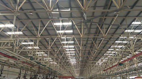 制衣廠如何降溫，瑞泰風(fēng)來(lái)給你解答